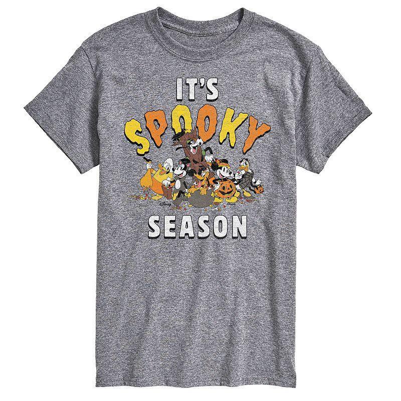 Disneys Mickey Mouse & Friends Big & Tall Its Spooky Season Graphic Tee, Mens Product Image