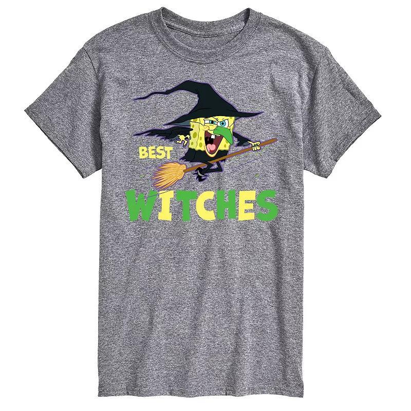 Big & Tall Spongebob Best Witches Graphic Tee, Mens Product Image