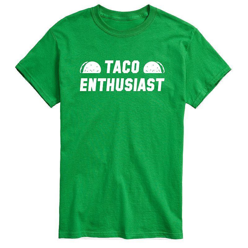 Big & Tall Taco Enthusiast Graphic Tee, Mens Product Image