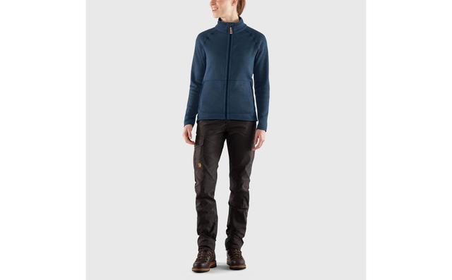 Övik Fleece Zip Sweater W Product Image