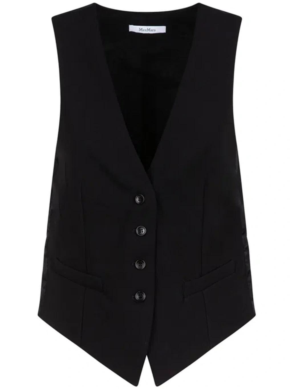 MAX MARA Kiwi Waistcoat In Multicolor Product Image