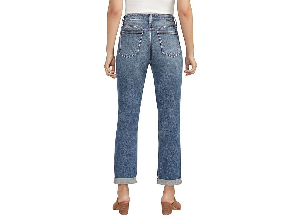 Silver Jeans Co. Beau High-Rise Slim Leg Jeans L27348SOC339 (Indigo) Women's Jeans Product Image