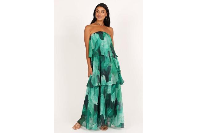 Petal and Pup Womens Bloom Strapless Maxi Dress Product Image