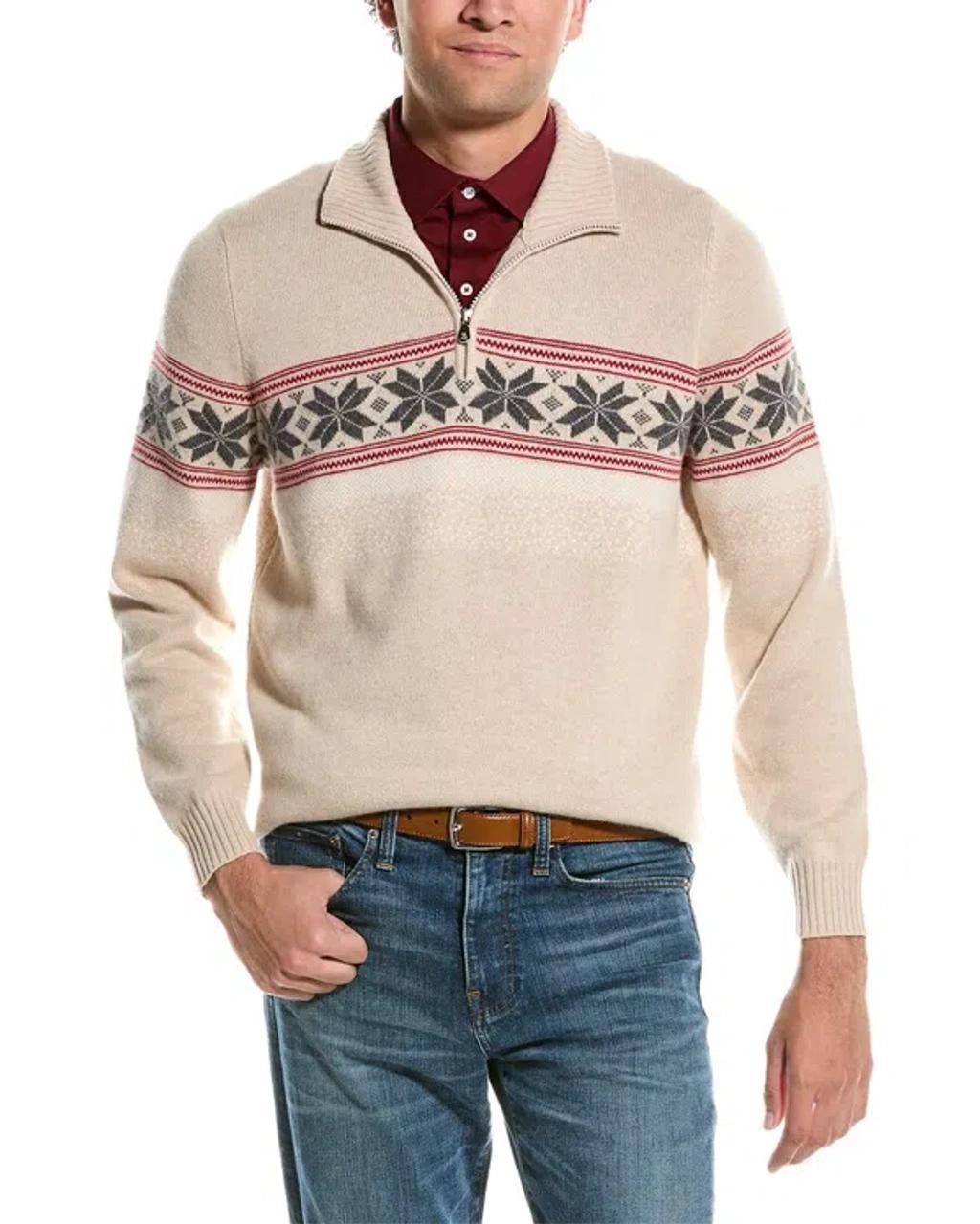 Cashmere Sweater In Brown Product Image