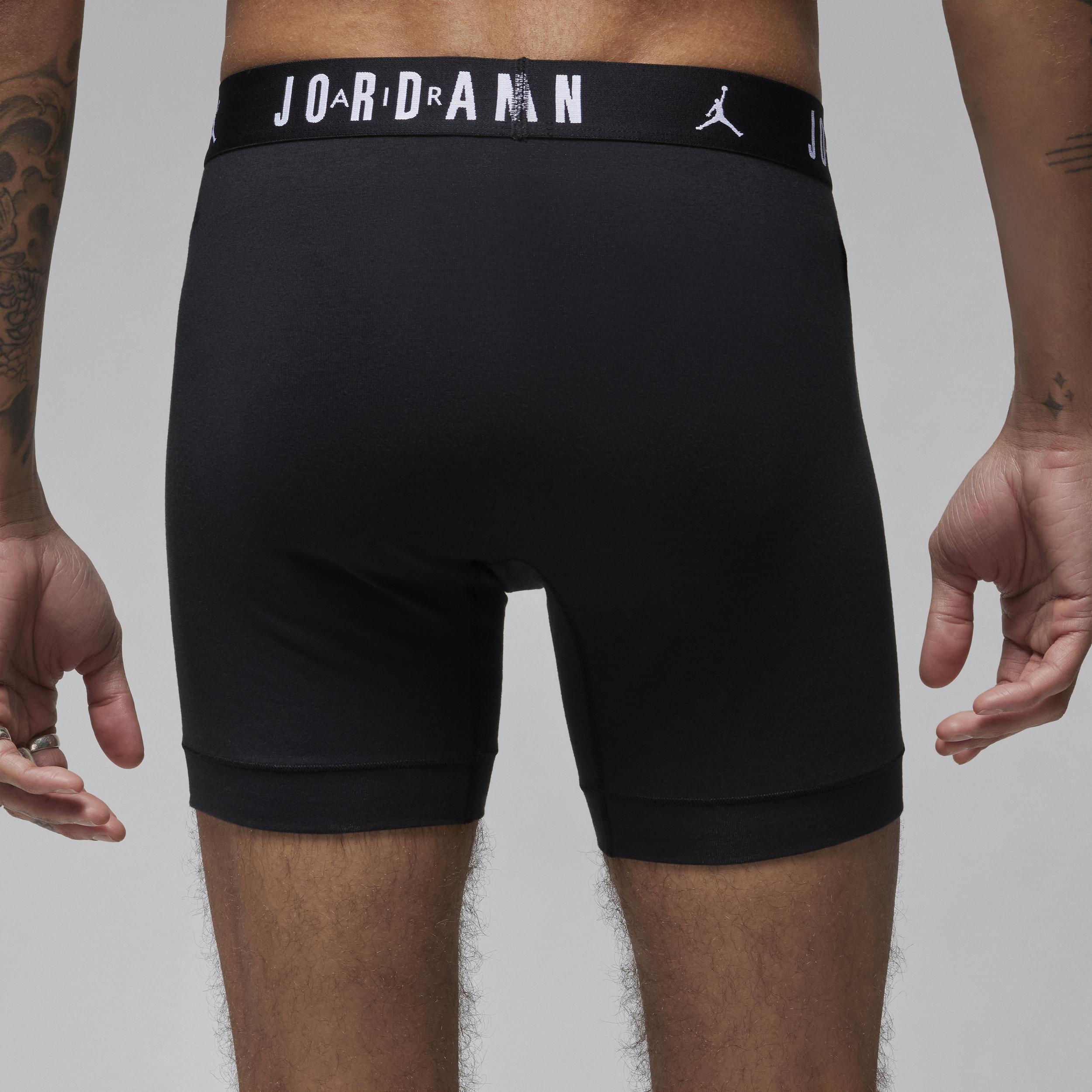 Men's Jordan Flight Cotton Boxer Briefs (3-Pack) Product Image