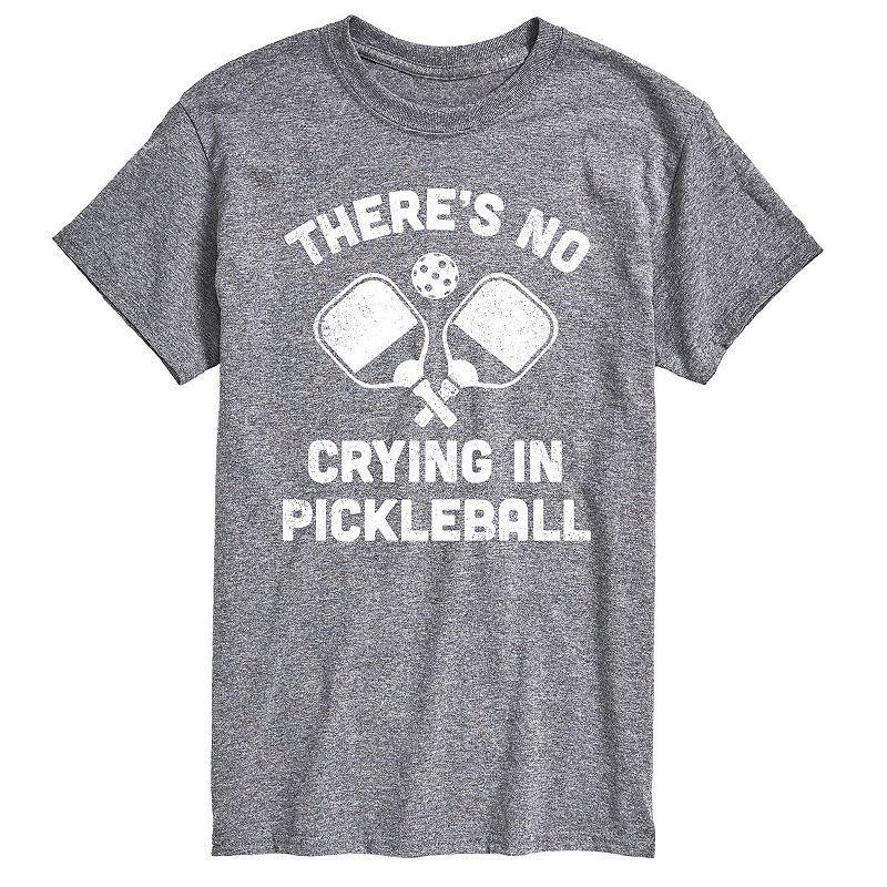 Mens No Crying Pickleball Tee Product Image