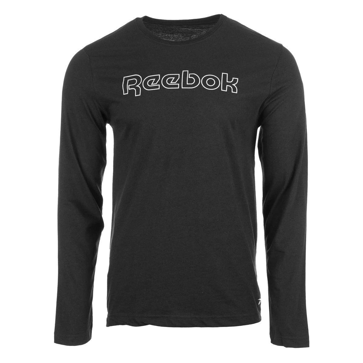 Reebok Men's Lounge Graphic Long Sleeve Crew Tee Product Image