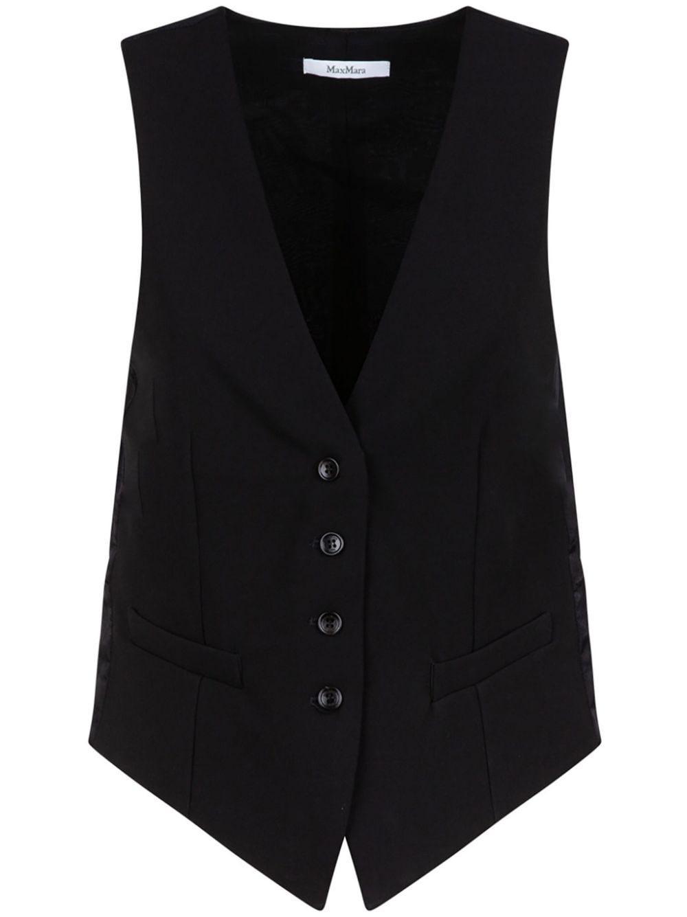 MAX MARA Kiwi Waistcoat In Multicolor Product Image