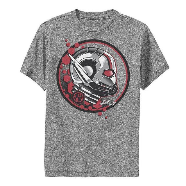 Boys 8-20 Marvel Ant-Man & The Wasp Red Hex Stamp Performance Graphic Tee, Boys Grey Heather Product Image