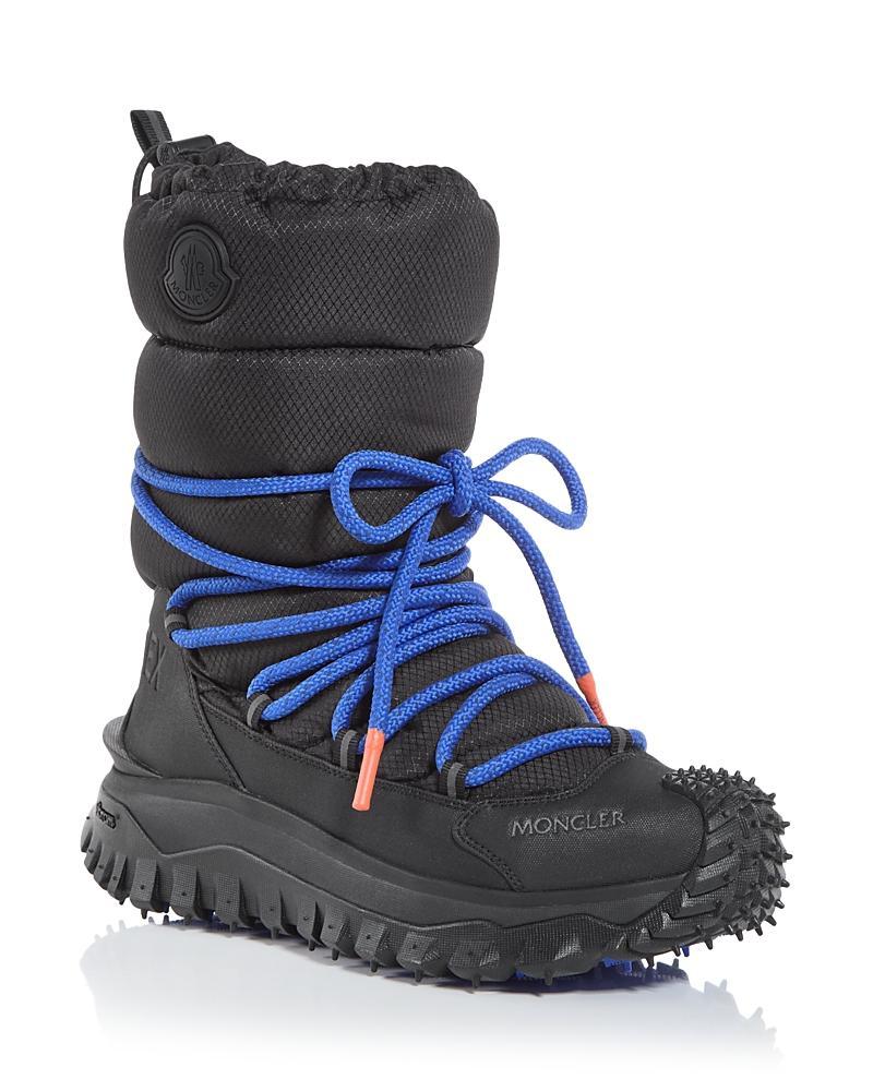 Moncler Trailgrip Apres High Snow Boots in Black - Black. Size 45 (also in 41, 42). Product Image