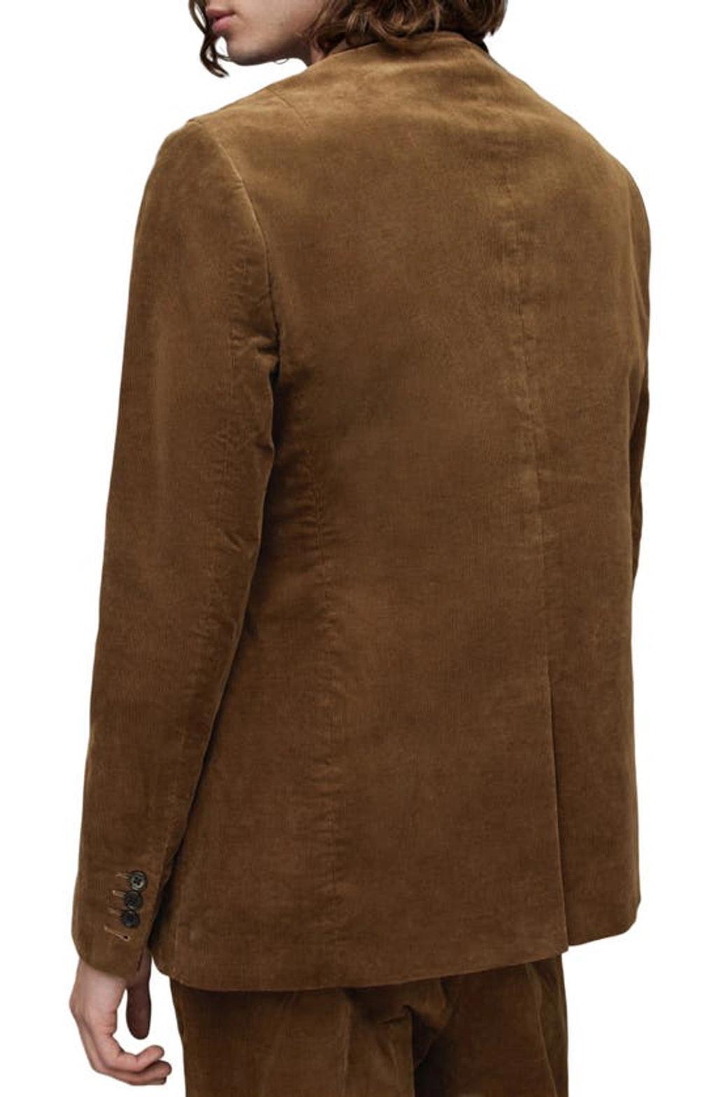 ALLSAINTS Kiels Slim Fit Corduroy Blazer In Faded Brown Product Image