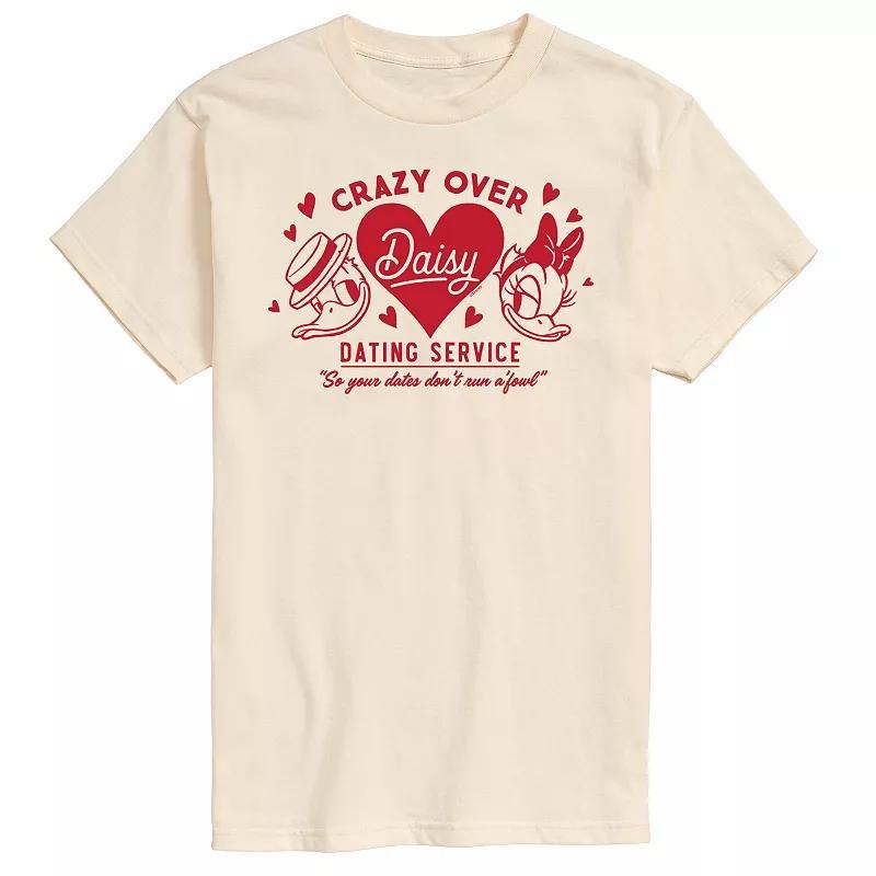 Disneys Mens Crazy Over Daisy Graphic Tee Product Image