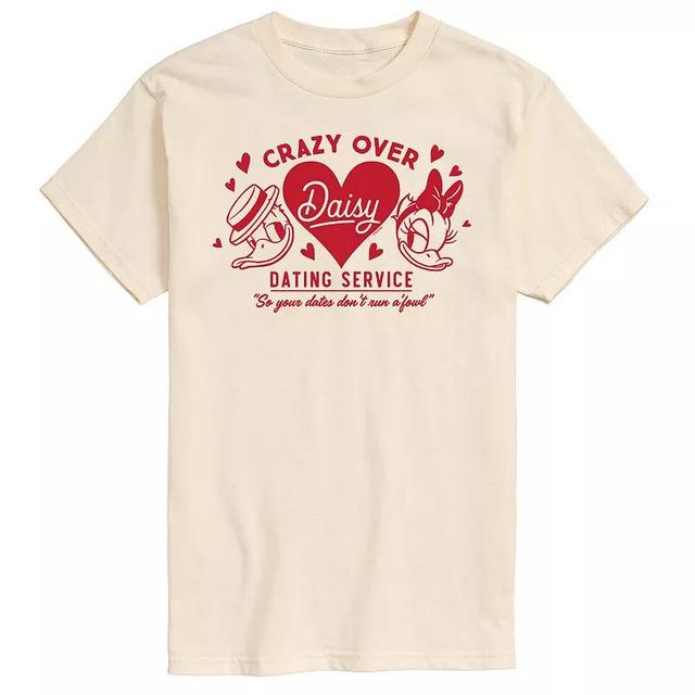 Disneys Mens Crazy Over Daisy Graphic Tee Product Image