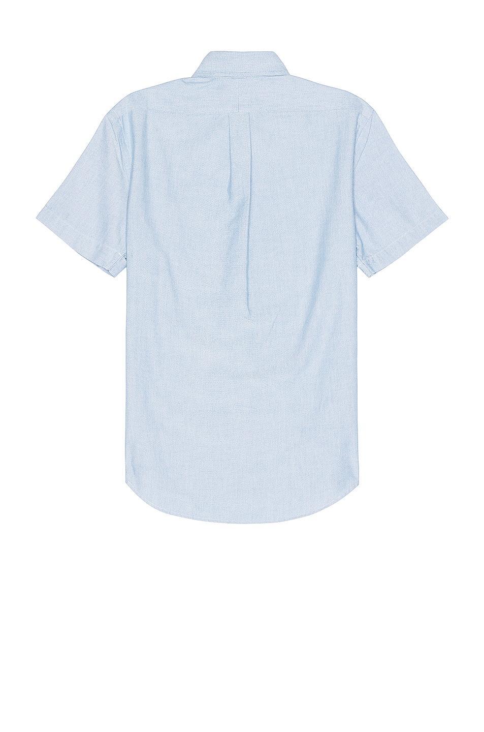 Polo Ralph Lauren Solid Oxford Short Sleeve Woven Shirt Product Image