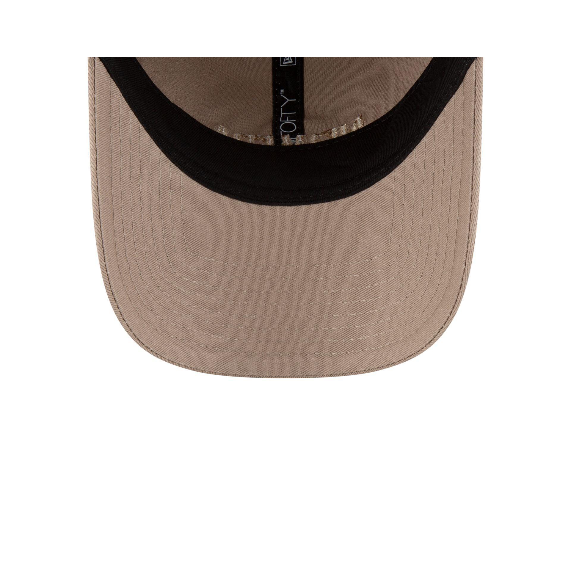 New Era Cap Metal Buckle Tan 9FORTY Unstructured Adjustable Hat Male Product Image