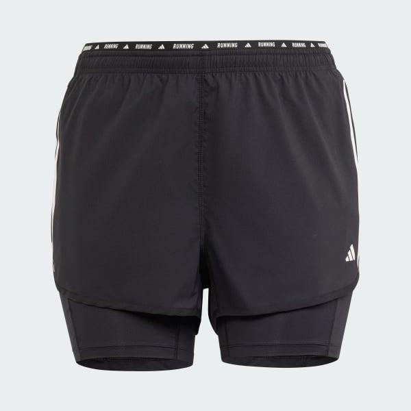 Own the Run 3-Stripes 2-in-1 Shorts Product Image