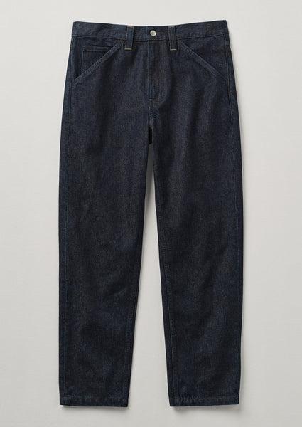 Norv Organic Cotton Tapered Jeans | Dark Indigo product image