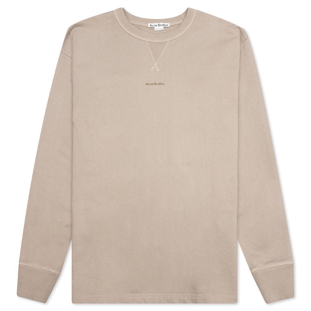 Stamp Logo Sweater - Oyster Grey Male Product Image