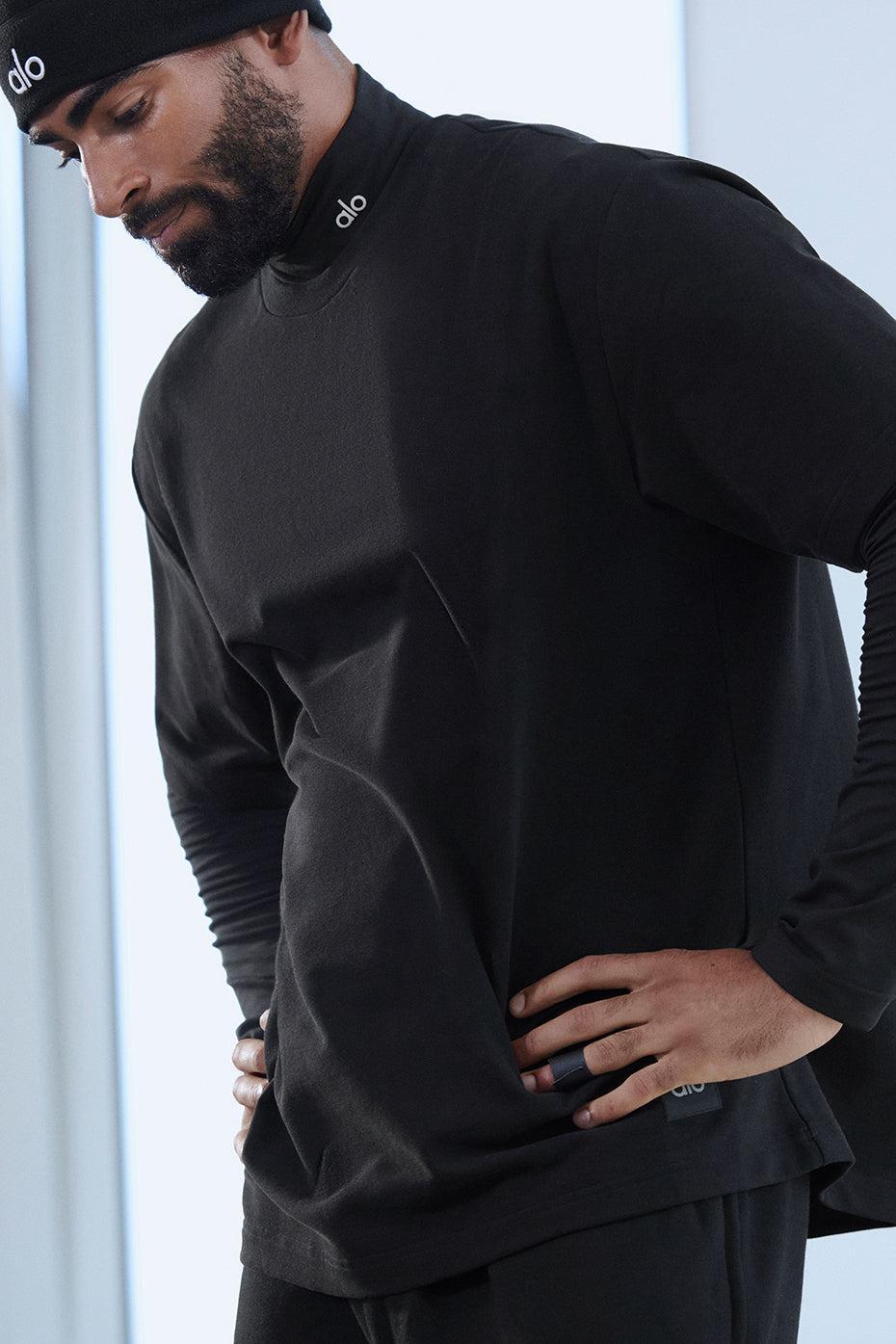 Conquer Reform Mock Neck Long Sleeve - Black Male Product Image