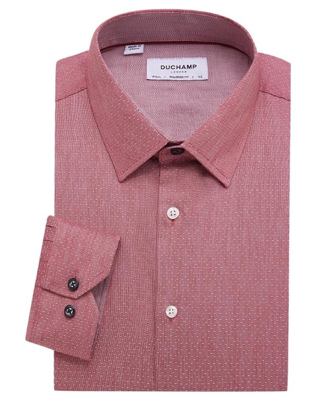 Duchamp London Mens Modern Dot Dress Shirt Product Image