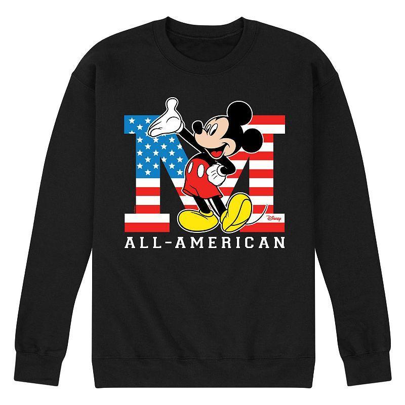 Disneys Mickey Mouse Mens American Fleece Sweatshirt Product Image