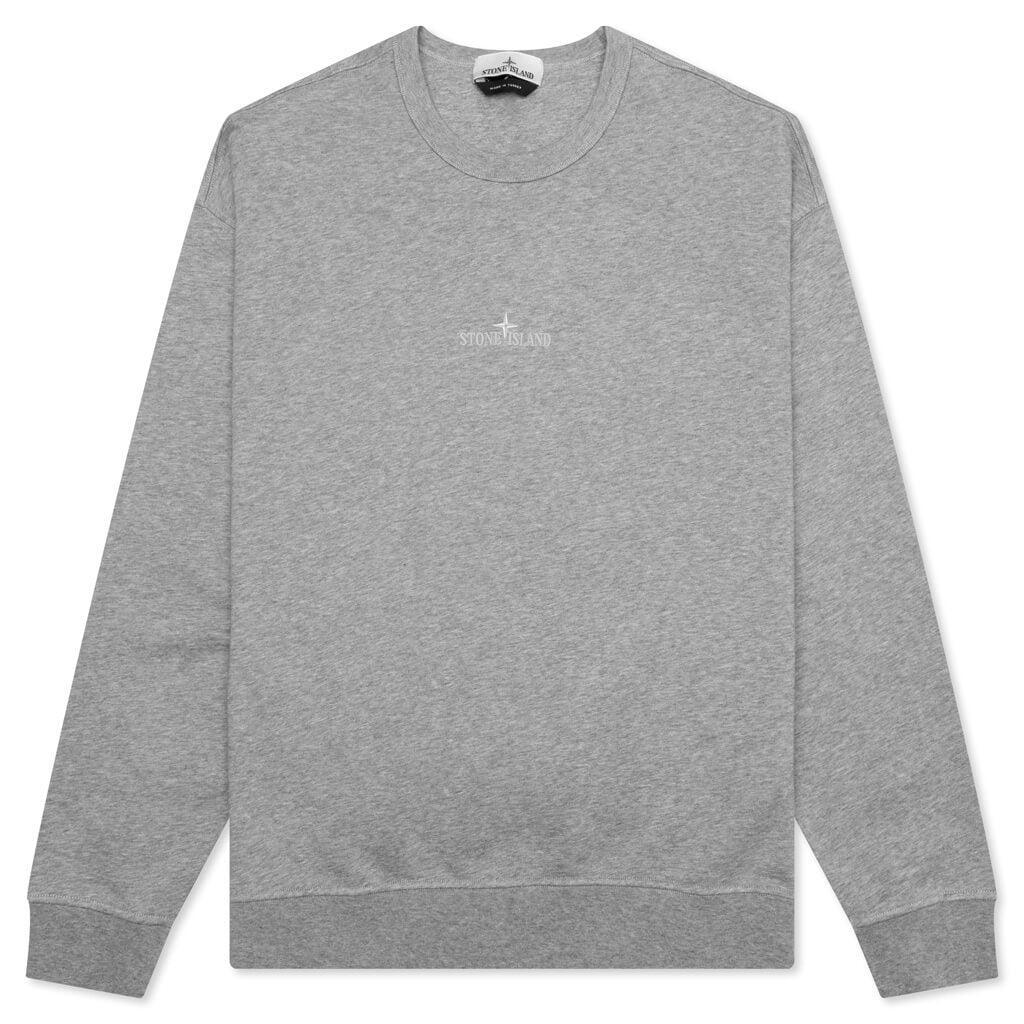 Crewneck Sweatshirt - Melange Grey Male Product Image