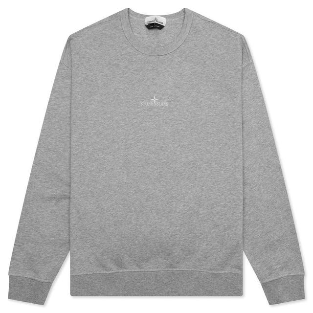 Crewneck Sweatshirt - Melange Grey Male Product Image