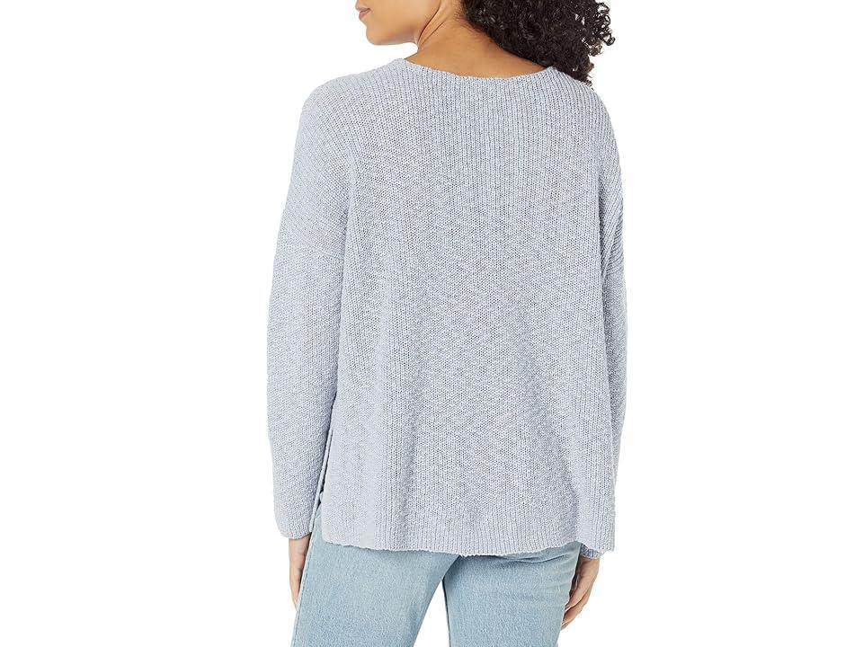 Eileen Fisher V-Neck Pullover (Delphine) Women's Clothing Product Image