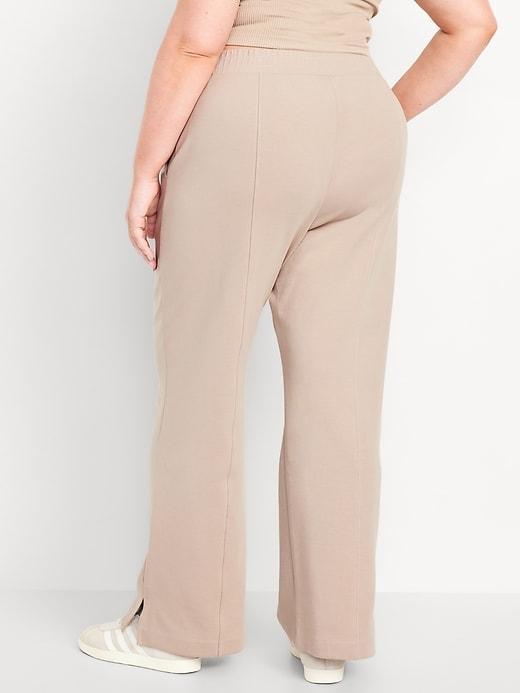 High-Waisted Dynamic Fleece Trouser Pants Product Image