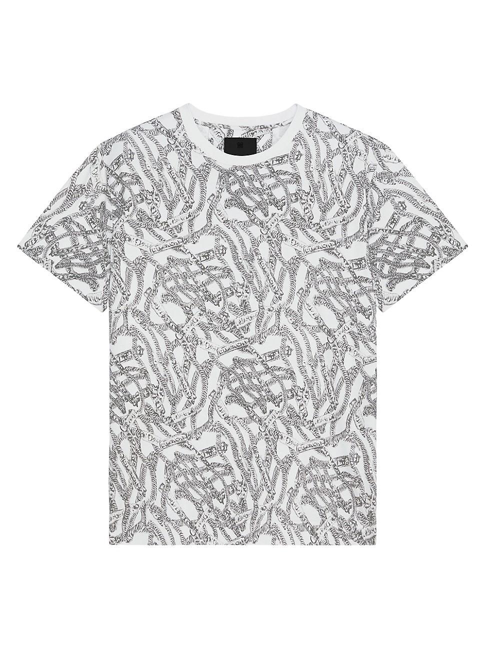 Mens Oversized T-Shirt In Printed Cotton product image