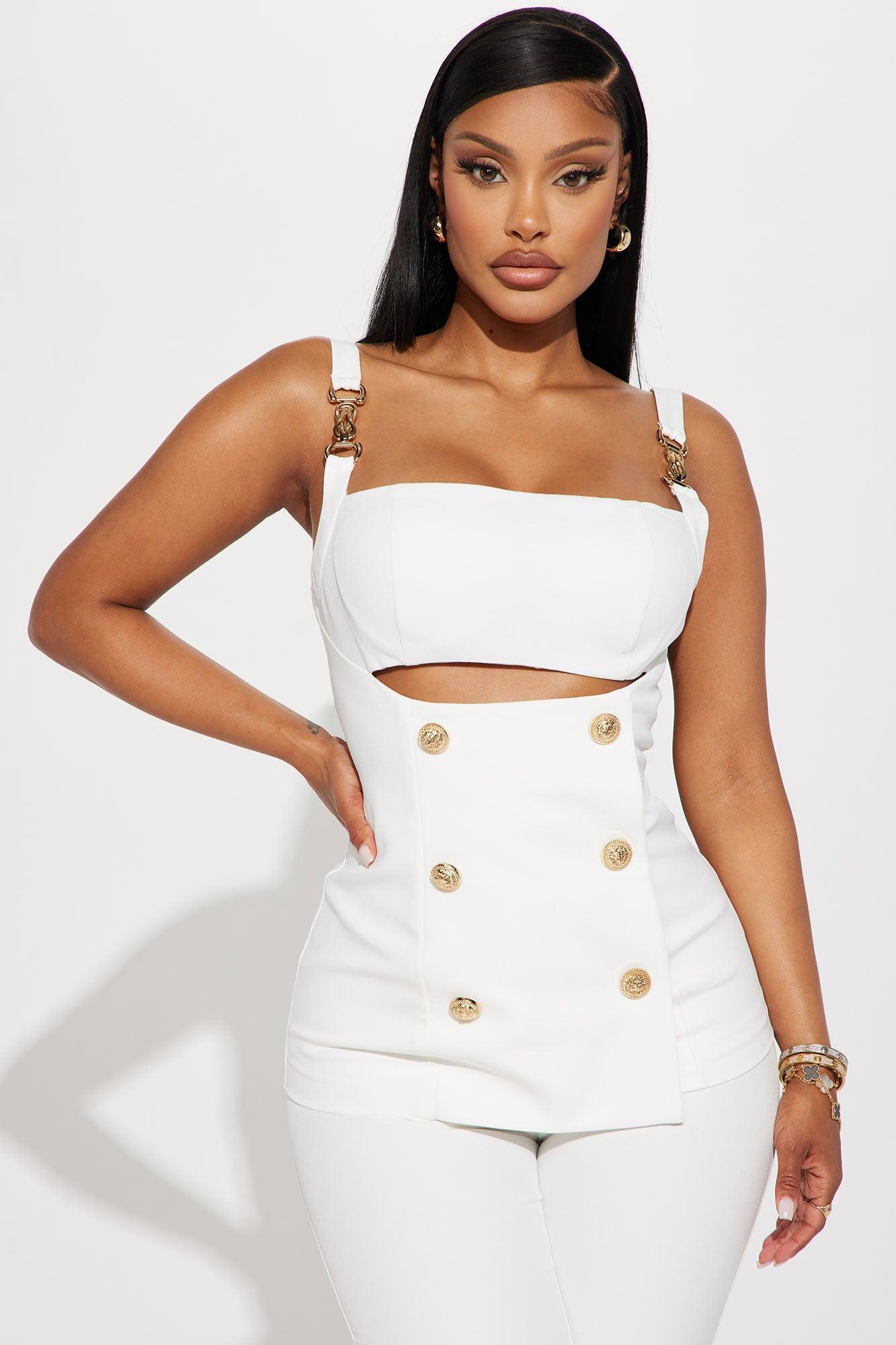 Nikky Pant Set - Off White Product Image