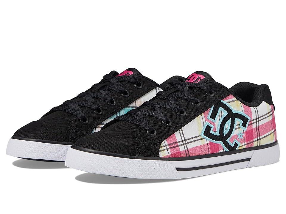 DC Chelsea (Grunge Plaid) Women's Skate Shoes Product Image