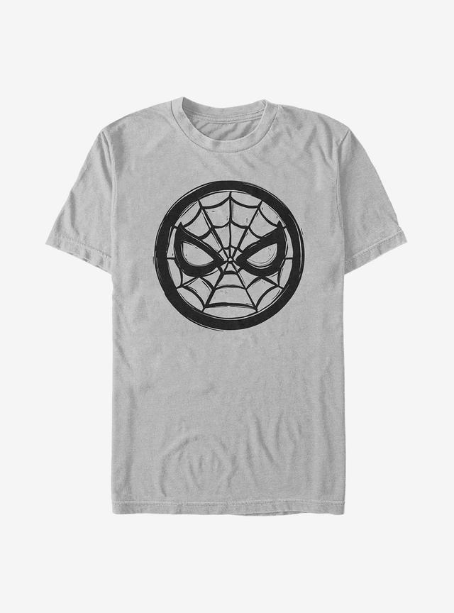 Marvel Spider-Man Woodcut Spider-Man T-Shirt Product Image