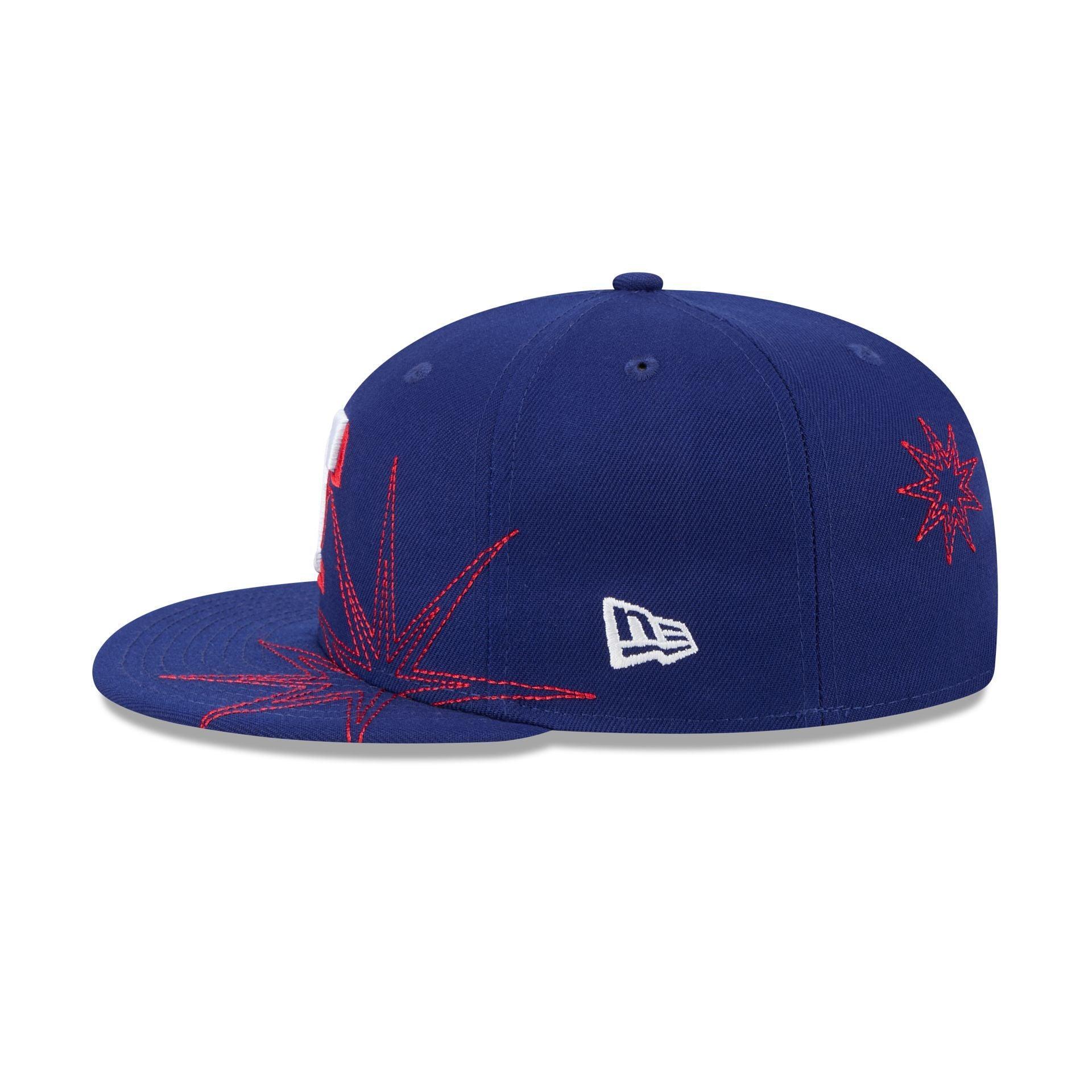 Texas Rangers Solar Stars 59FIFTY Fitted Hat Male Product Image