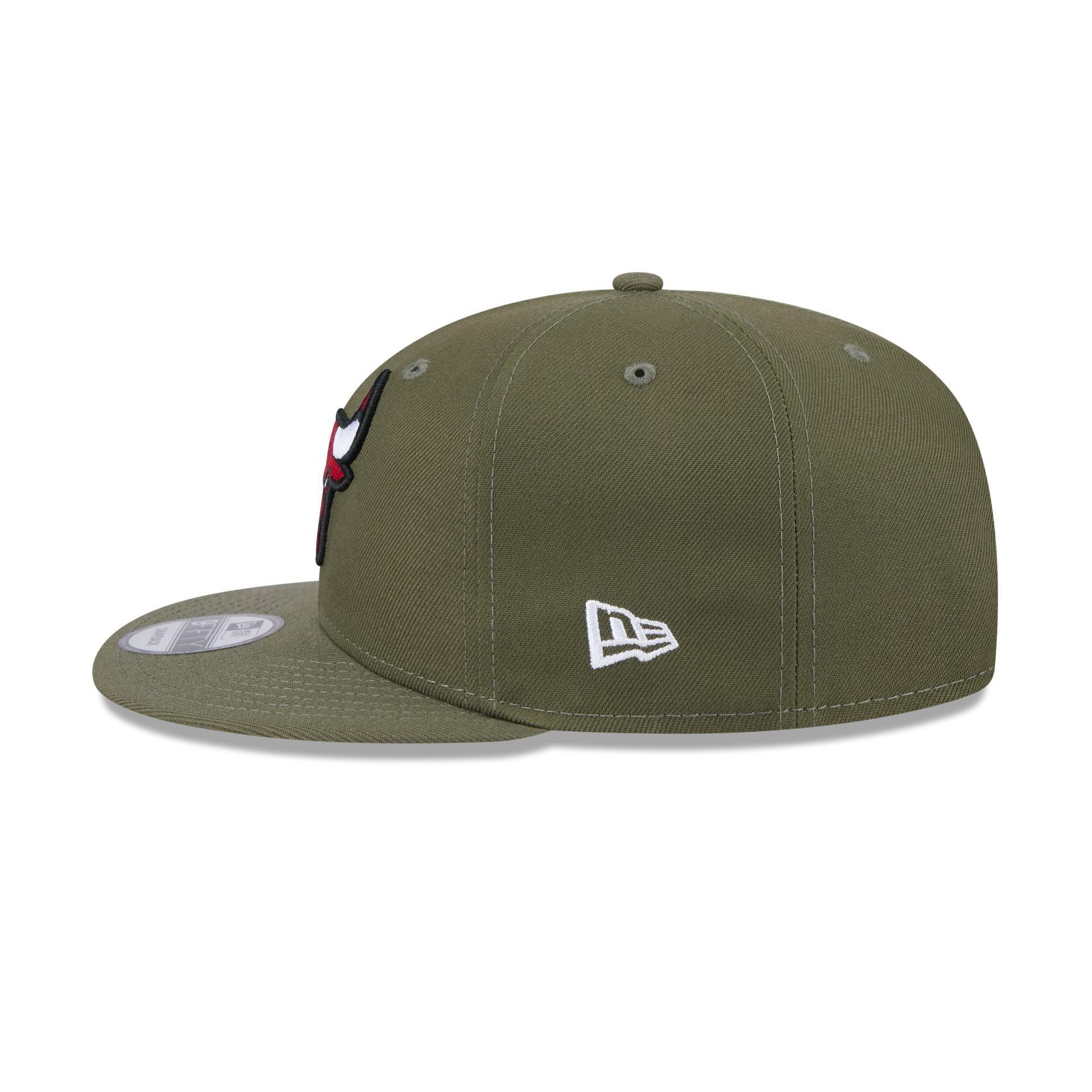 Los Angeles Lakers Olive 9FIFTY Snapback Hat Male Product Image