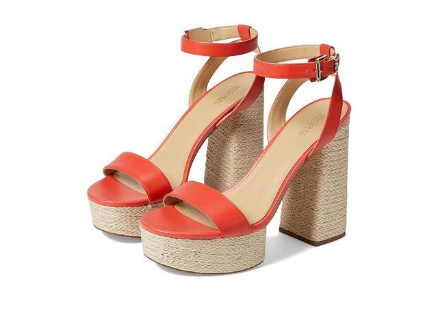 Michael Michael Kors Womens Ashton Ankle-Strap Platform Sandals Product Image