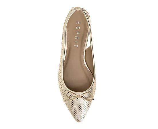 Esprit Womens Petria Flat Casual Slingback Pointed Product Image