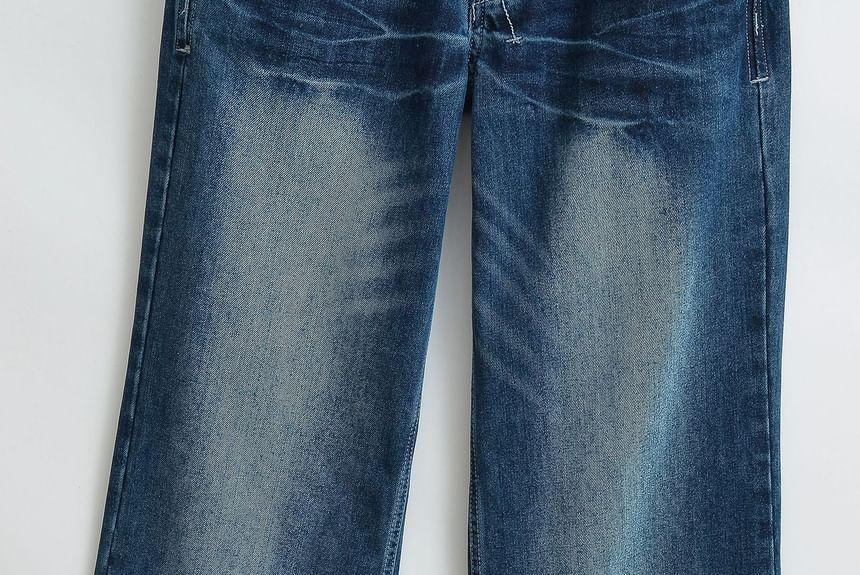 Washed Loose Fit Jeans Product Image