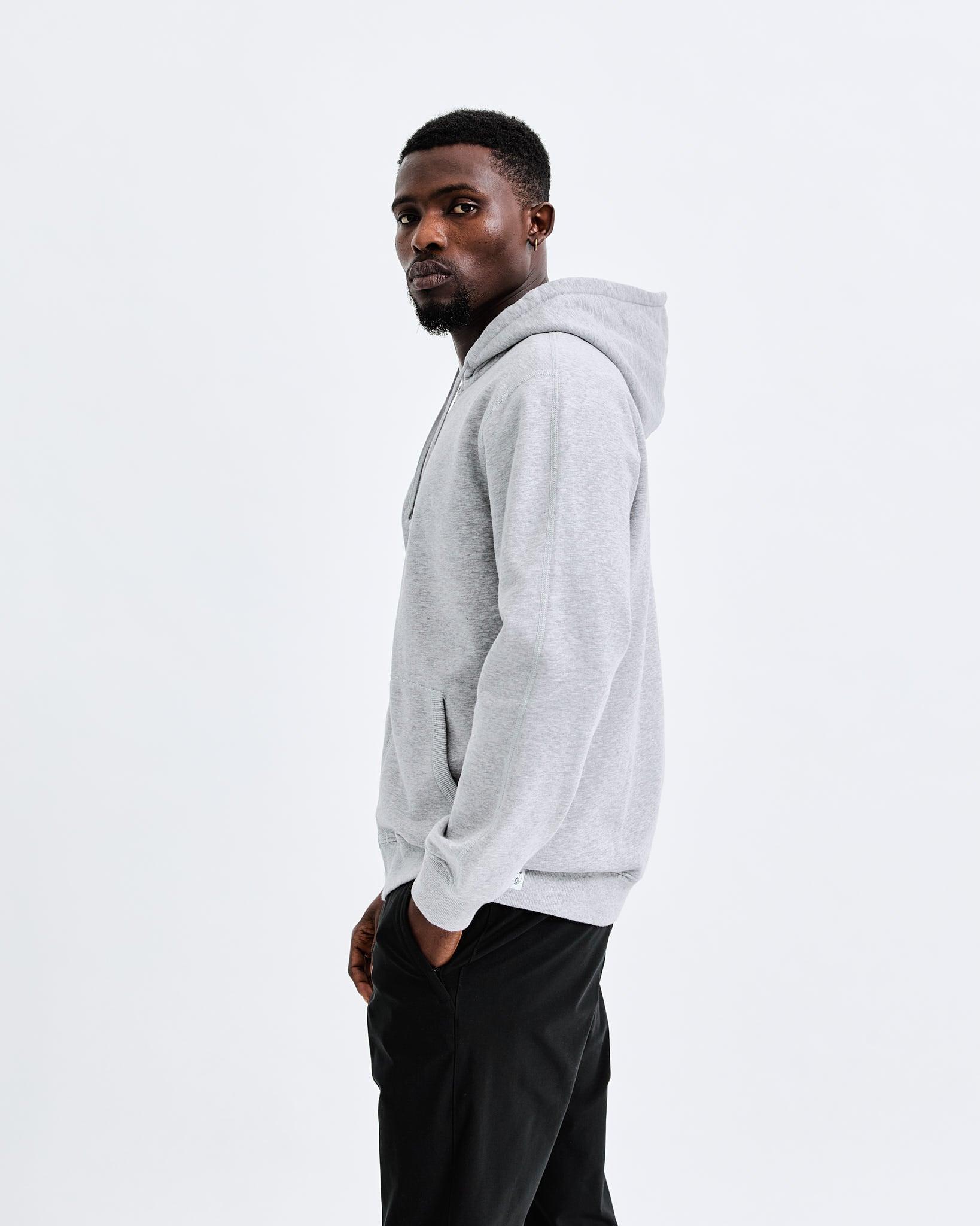 Midweight Terry Classic Full Zip Hoodie - Vault Male Product Image