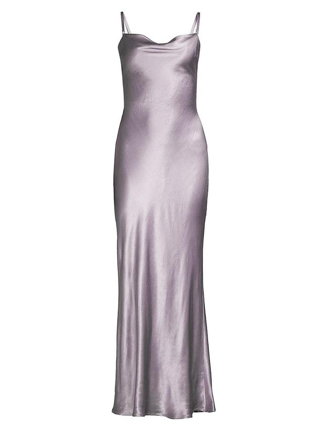 Womens Malia Satin Gown Product Image