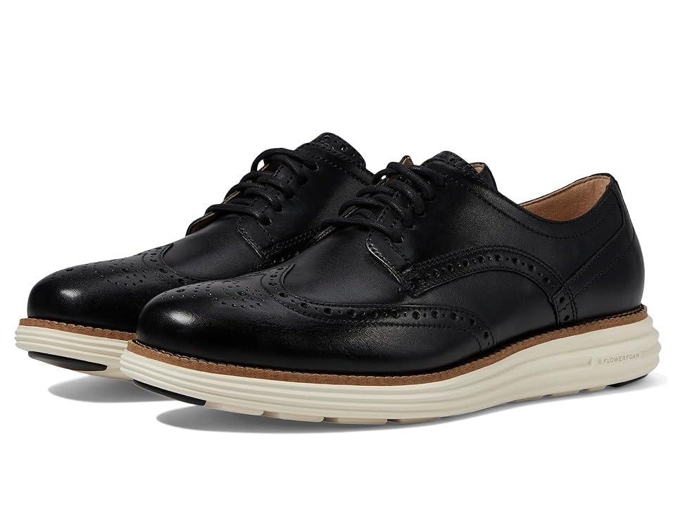 Cole Haan Mens riginal Grand Remastered Wingtip Oxford Shoes - Black Size 10.5 Product Image