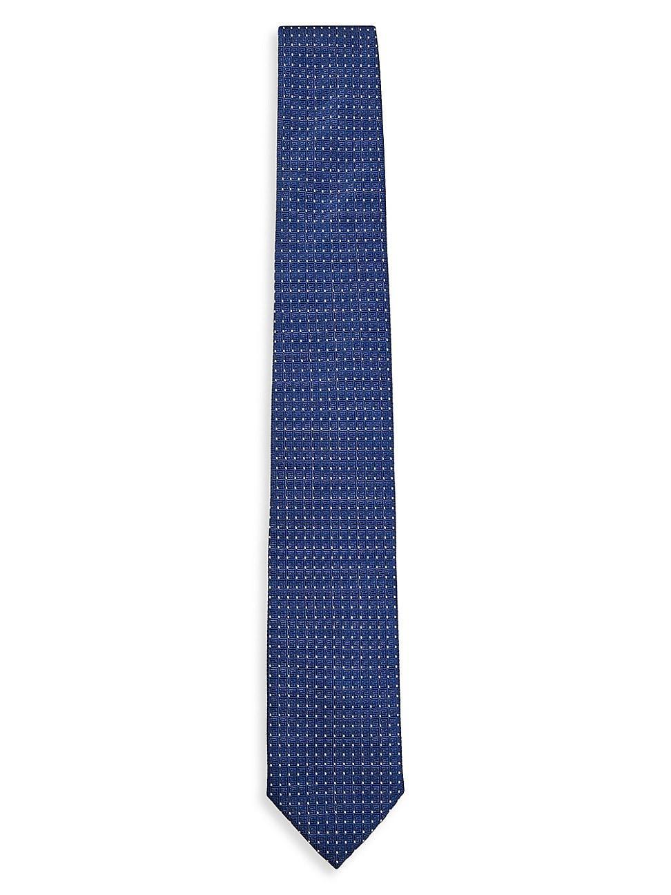 Boss by Hugo Boss Mens Jacquard Dot Pattern Tie Product Image