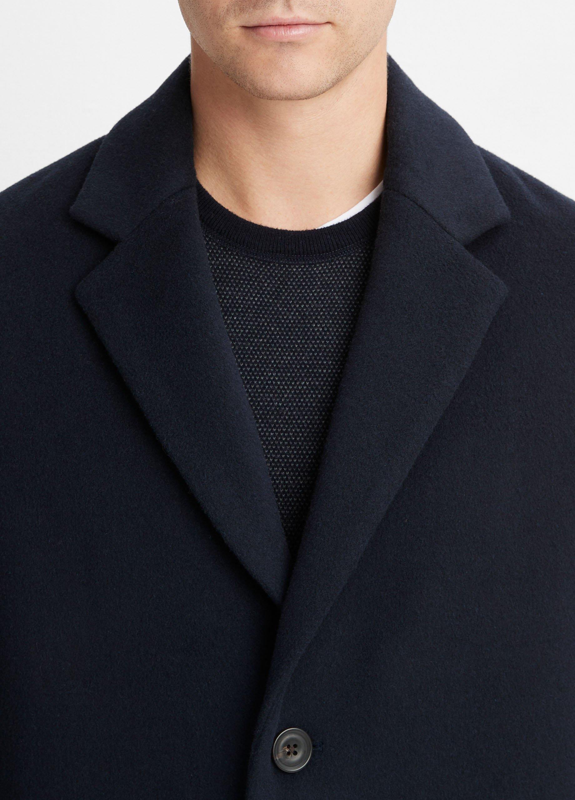 Classic Wool-Blend Coat Product Image