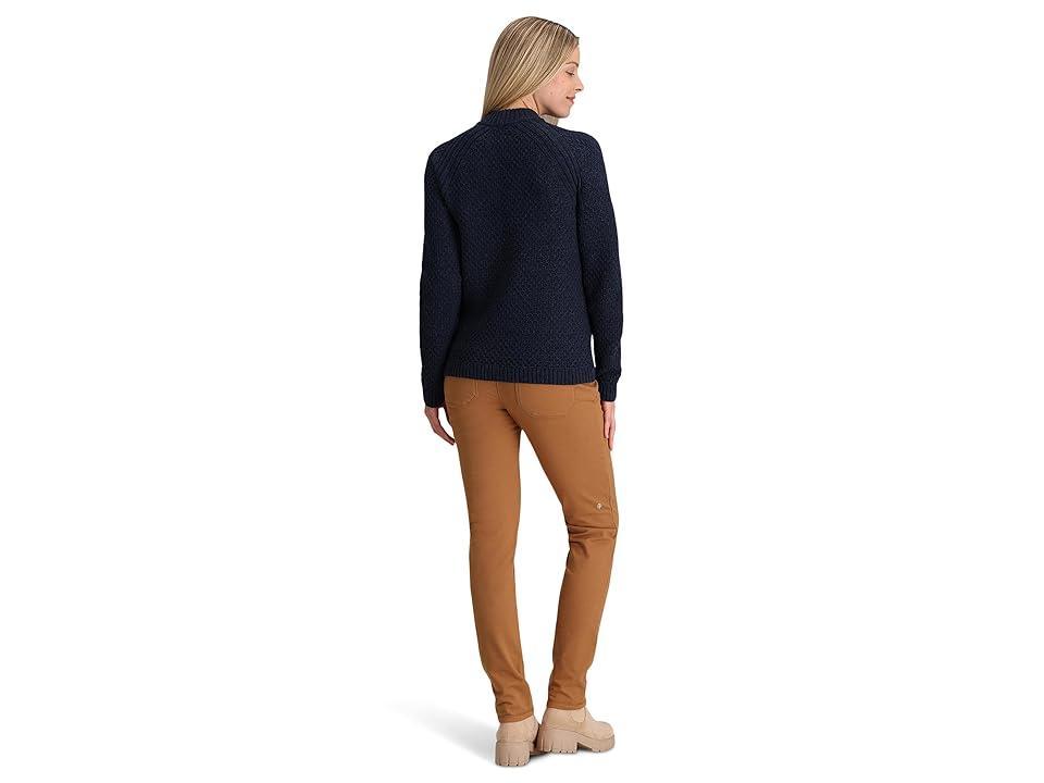 Royal Robbins Westlands Mock Neck (Deep ) Women's Clothing Product Image