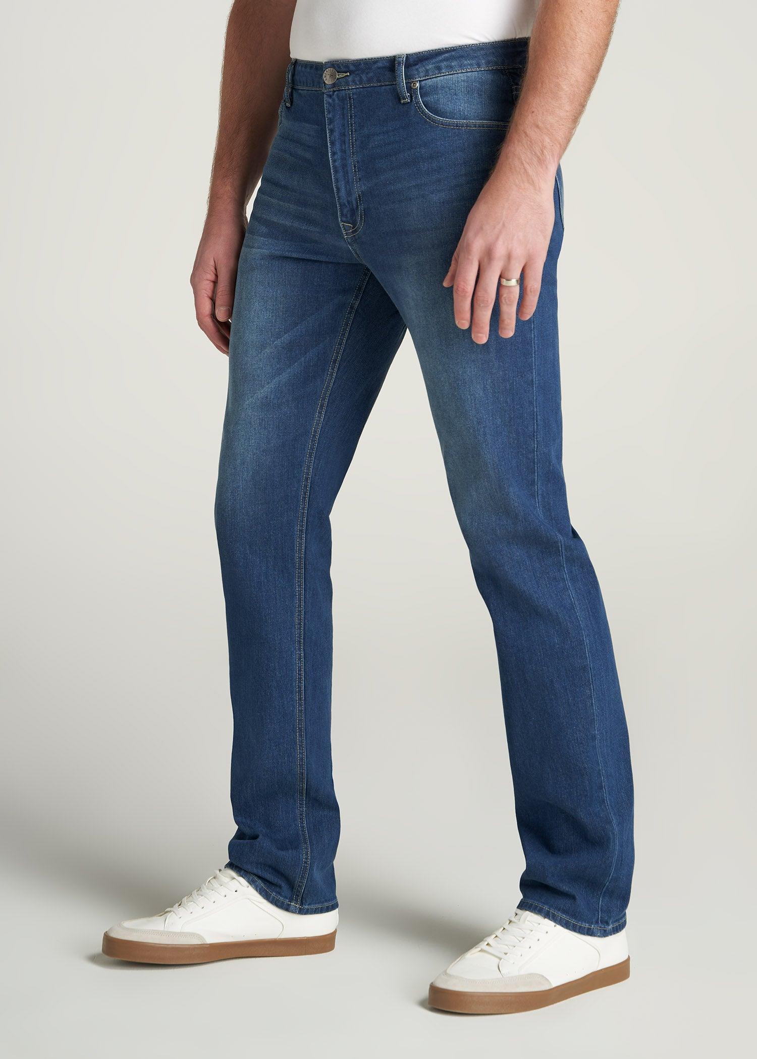 J1 STRAIGHT LEG Jeans for Tall Men in Classic Blue Product Image