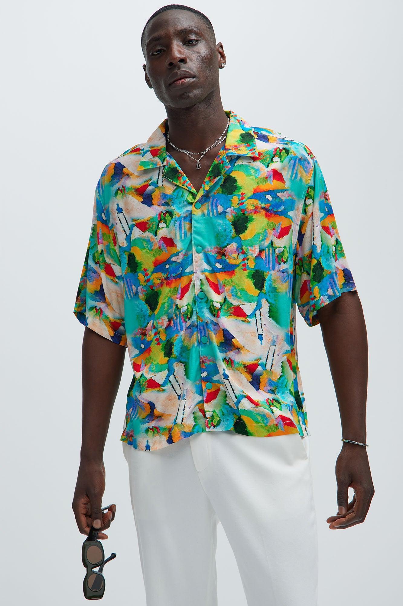 Dubois Painting Shirt - Multi Color Product Image