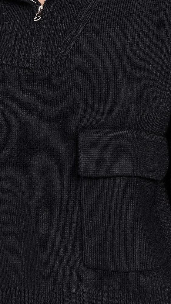 English Factory Quarter-Zip Knit Sweater | Shopbop Product Image