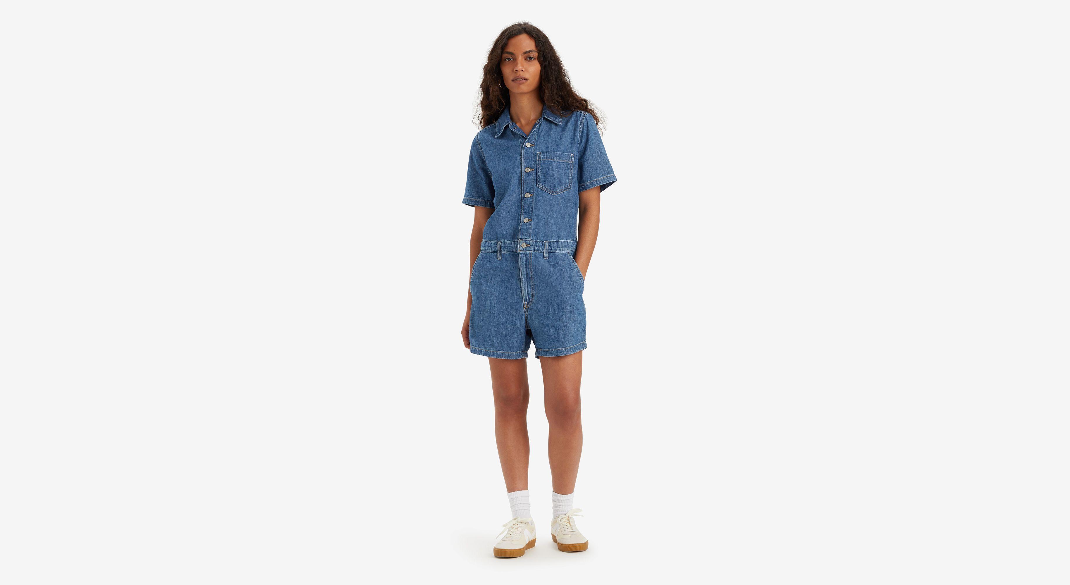 Levis Heritage Short Sleeve Romper - Womens Product Image