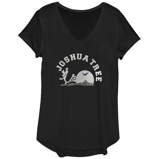 Womens Joshua Tree Desert Graphic Tee, Girls Product Image