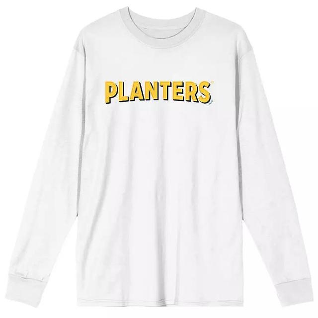 Mens Planters Peanuts Logo Long Sleeve Graphic Tee Product Image